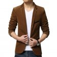 Hommes Slim Fit Automne Hiver Veste Manteau Business Outwear