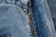 Veste en jean à capuche multi-poches Vestes décontractées rétro pour hommes