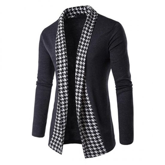 Pulls de haute qualité New Classic Cuff Knit Cardigan Hommes